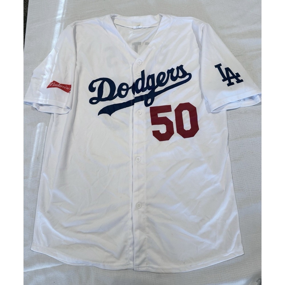 Mookie Betts Los Angeles LA Dodgers Jersey Mens XL SGA 2021 BUDWEISER Sportswear